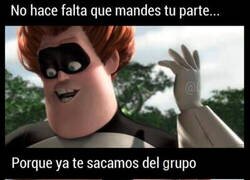 Enlace a Cuando os deshacéis del inútil del grupo