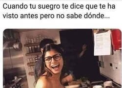 Enlace a Qué cosas tiene, suegro...