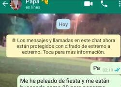 Enlace a Un padre preocupado