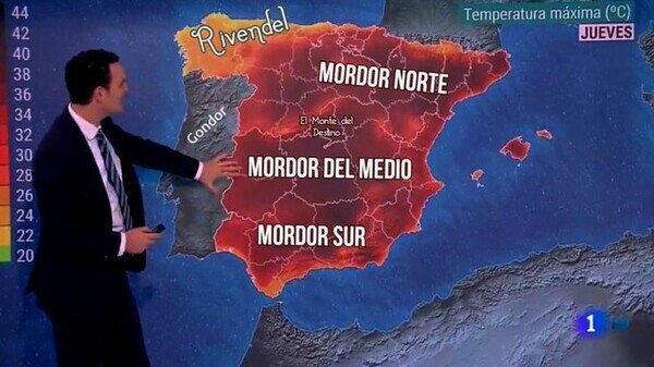 Meme_otros - De aquí al Monte del Destino hay 400km. Deseadme suerte