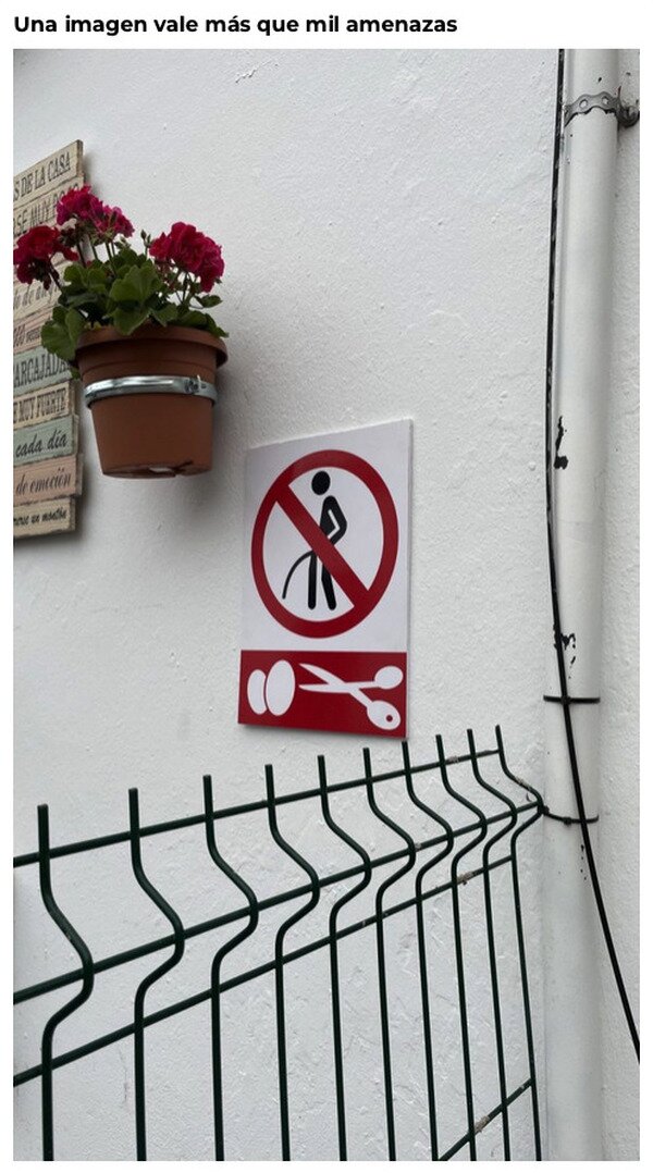 Meme_otros - A mí no se me ocurriría orinar ahí...