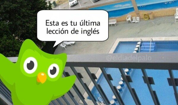 duolingo,inglés,lección,balconing