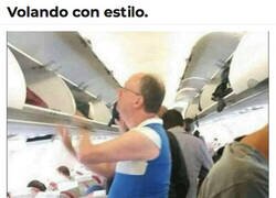 Enlace a Una Fashion Victim en el avión