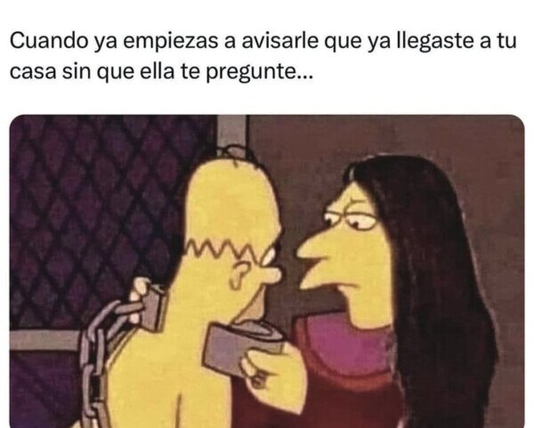 pareja,novia,avisar,llegar,casa