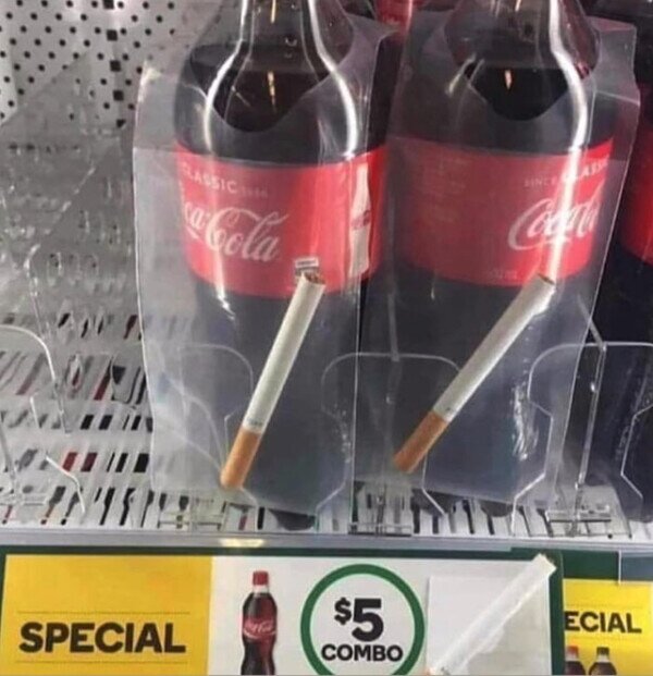 combo,oferta,cola,cigarro