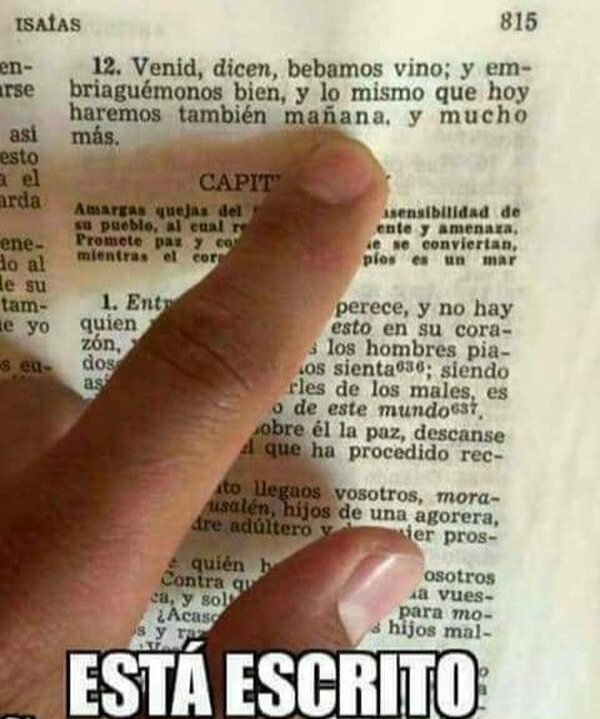 Meme_otros - No lo digo yo, lo dice La Biblia