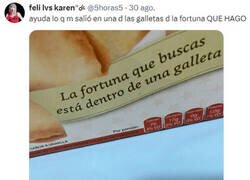 Enlace a Algo pasa en la fábrica de galletas