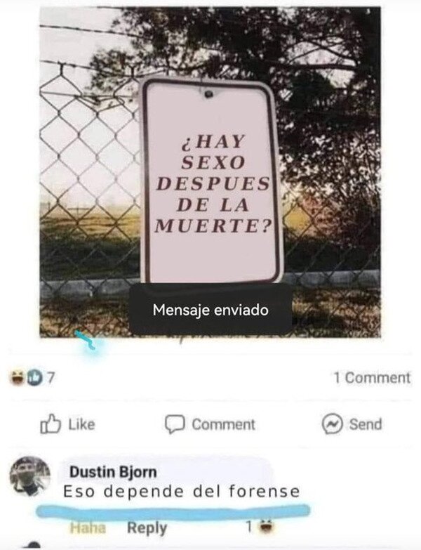 Meme_otros - Habrá que morirse con un tapón puesto