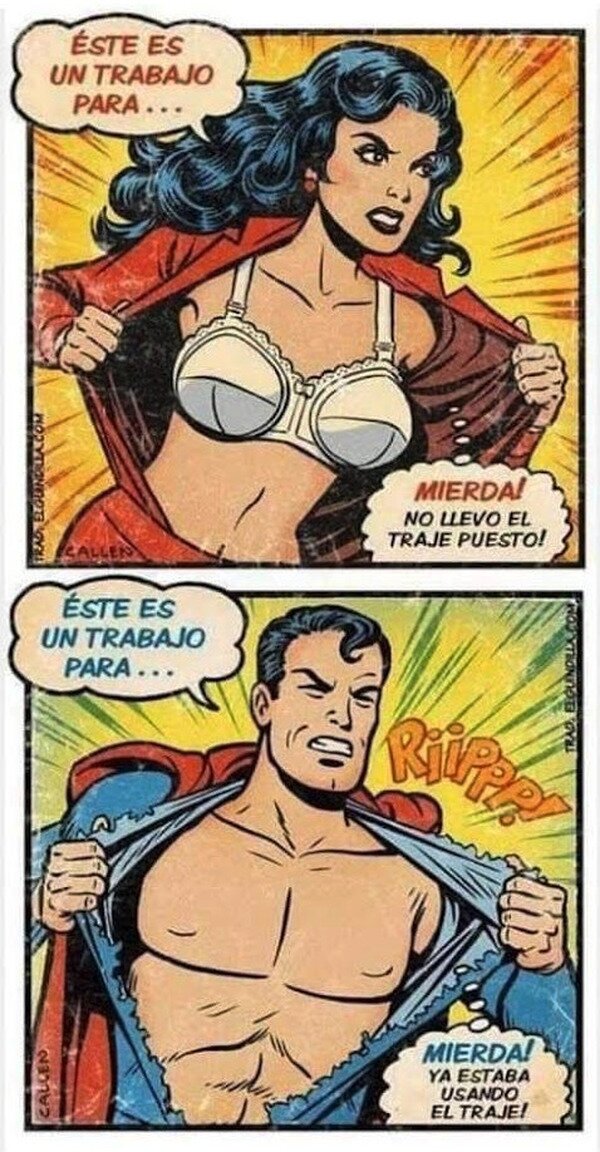 Superman,Superwoman,traje