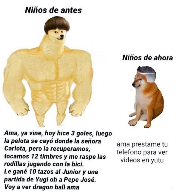 Otros - Los niños tan no son como eran antes