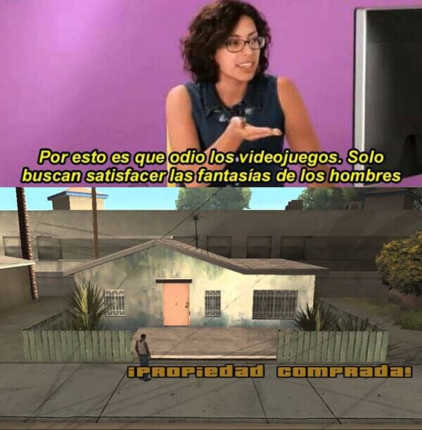 Meme_otros - Esos juegos siempre tan irreales