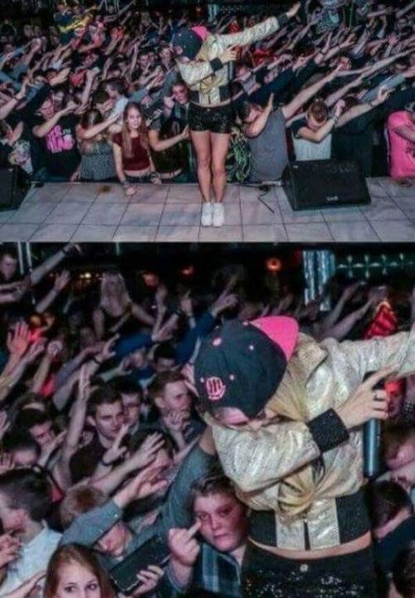 Meme_otros - El rebelde del concierto