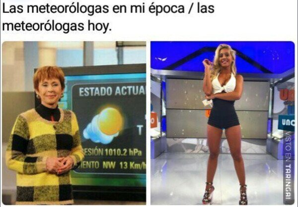Meme_otros - Algo cambió en la meteorología