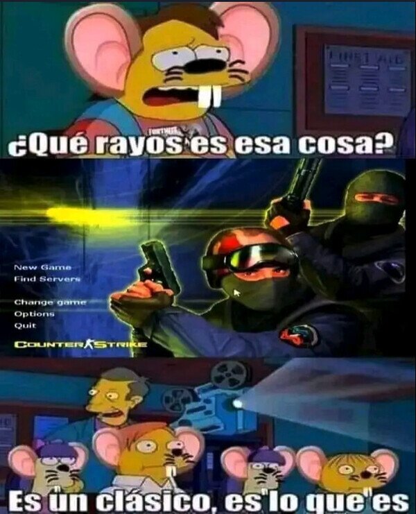 Meme_otros - Los niños de ahora no sabrán lo que era el CS
