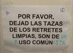 Enlace a Como se entere el ruso que las dejáis sucias...