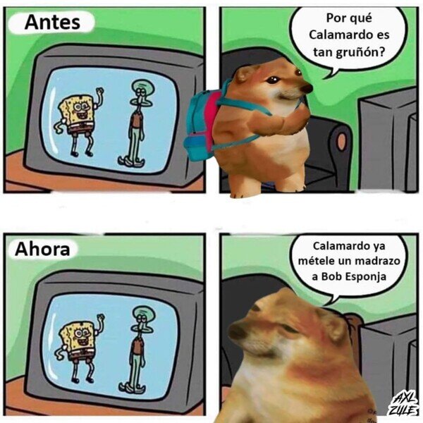 Otros - Hacerte viejo es empatizar con Calamardo