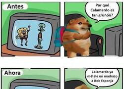 Enlace a Hacerte viejo es empatizar con Calamardo