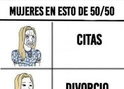 Enlace a Mujeres y el 50/50