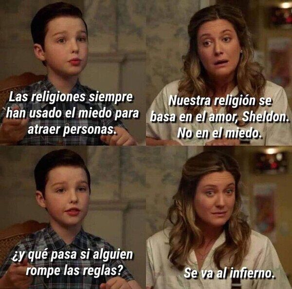 Meme_otros - Religión basada en el miedo