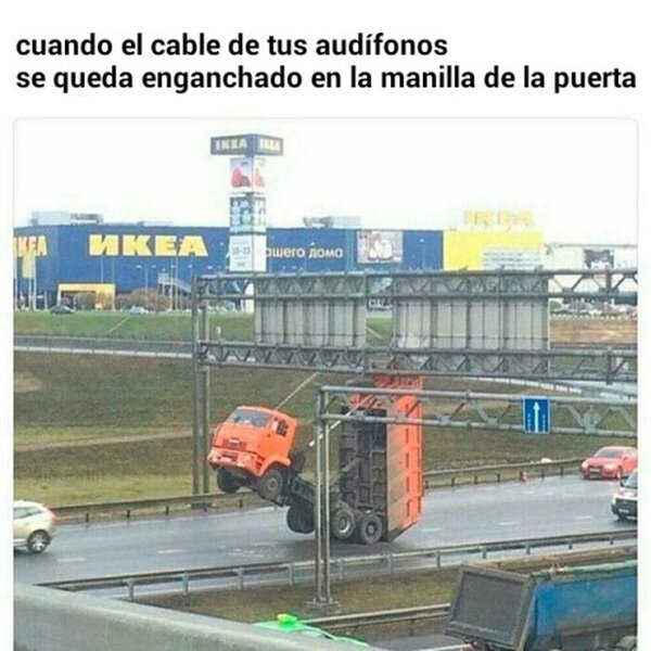 cable,auriculares,puerta,camión,carretera,fail
