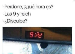 Enlace a ¿Qué horas son estas?
