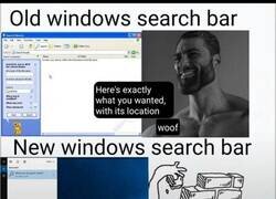 Enlace a Añoro la antigua barra de Windows