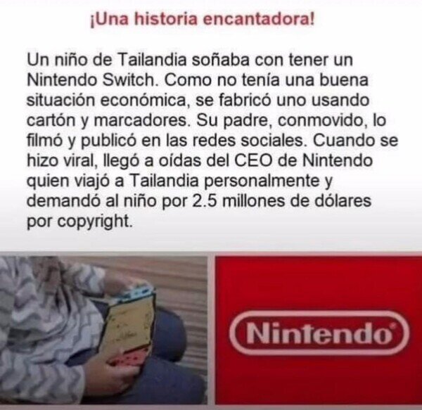 Meme_otros - Sólo Nintendo siendo Nintendo