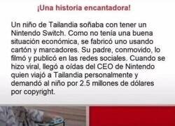 Enlace a Sólo Nintendo siendo Nintendo