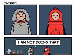 Enlace a No voy a hacer eso...