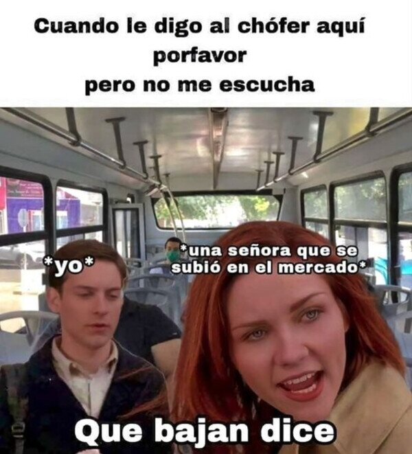 Meme_otros - Ayuda entre pasajeros