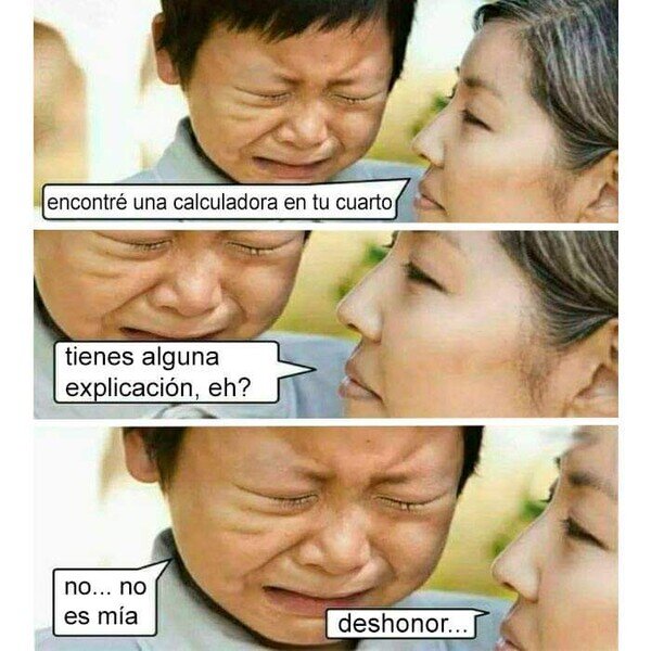 Meme_otros - La deshonra para un niño chino