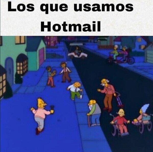 viejos,usar,correo,hotmail