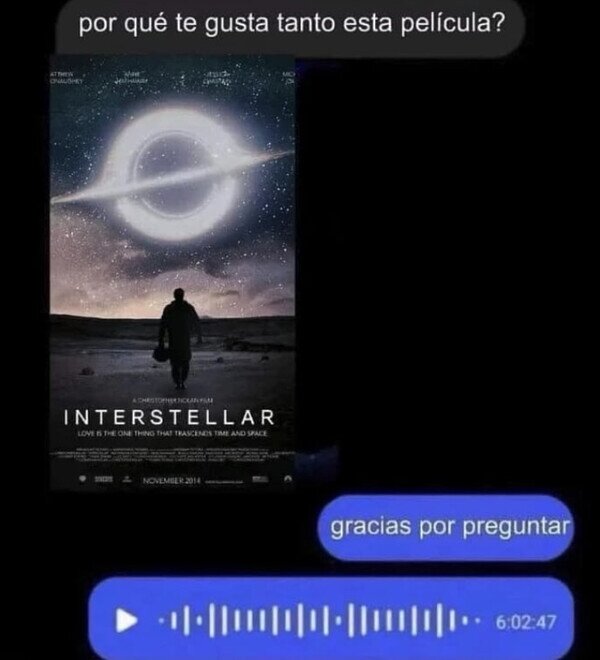 Meme_otros - Me alegro que me hagas esa pregunta