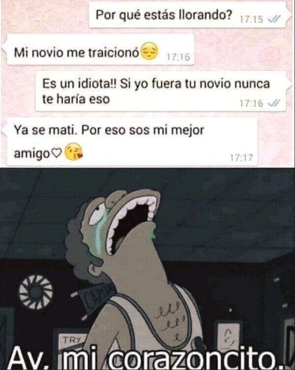 Meme_otros - Golpe de friendzone