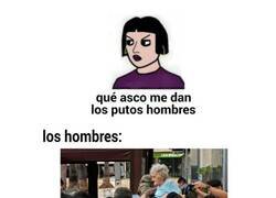 Enlace a Qué asco de hombres...