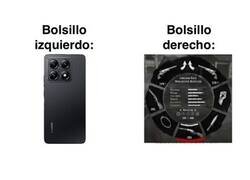 Enlace a El bolsillo del móvil y el del inventario