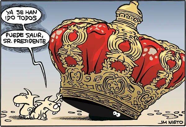 Meme_otros - No es la primera vez que vemos al doctor muerte esconderse tras el rey