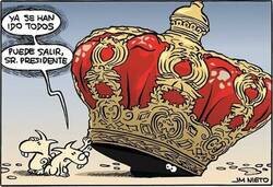 Enlace a No es la primera vez que vemos al doctor muerte esconderse tras el rey