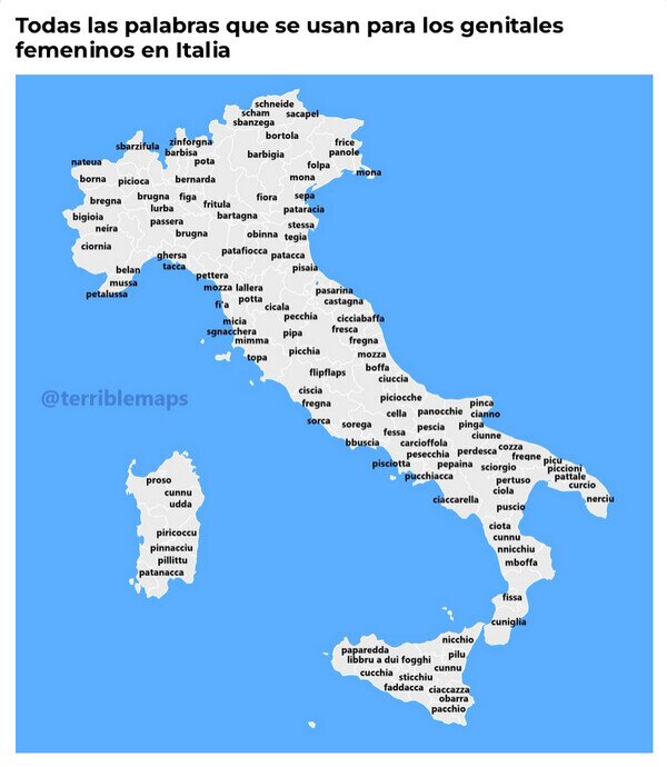 Otros - El italiano es un lenguaje rico