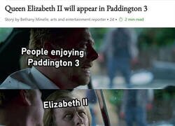 Enlace a La Reina Isabel aparecerá en Paddington 3