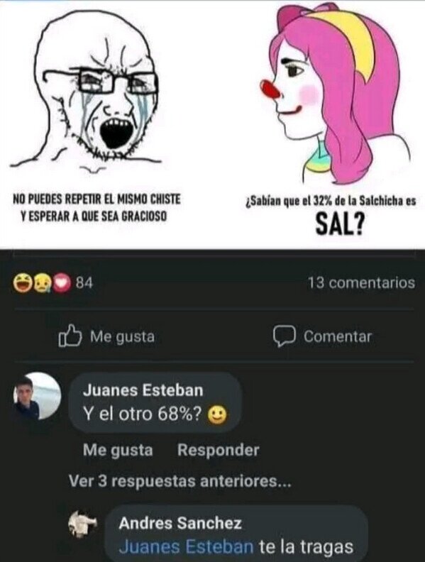 Meme_otros - Por repetir el chiste