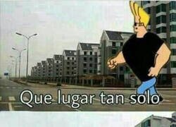 Enlace a Qué lugar tan solo