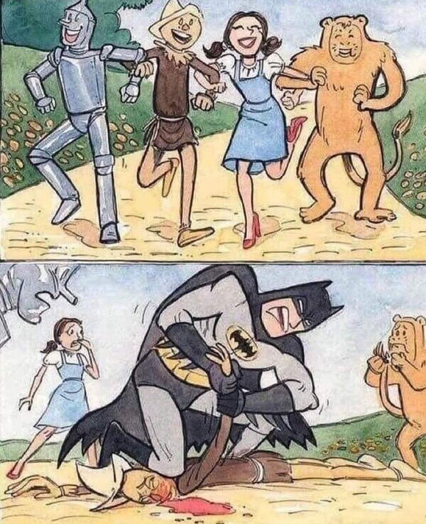 Meme_otros - Con tanto crossover los personajes están un poco confundidos