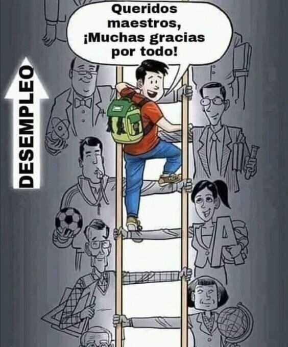 Meme_otros - Gracias a ellos estoy dónde estoy