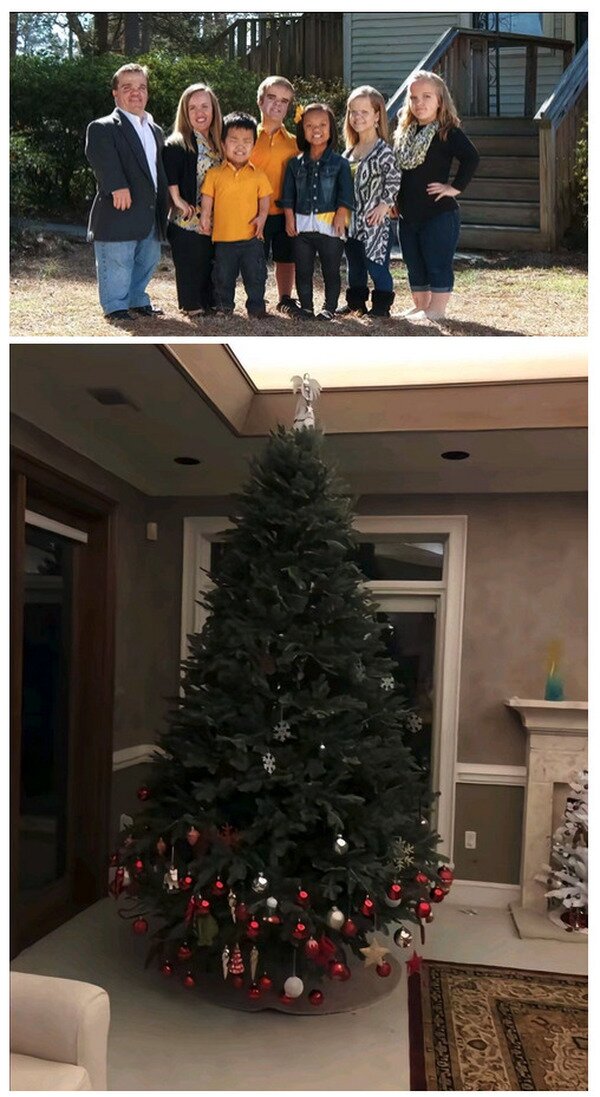 Meme_otros - Esta familia ya ha decorado su árbol