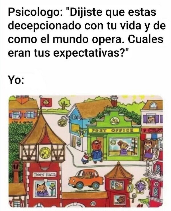 Meme_otros - Pensaba que la vida era esto