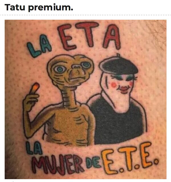 tatuaje,ET,ETA,mujer,wtf