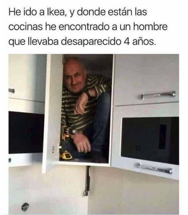 ikea,hombre,perdido