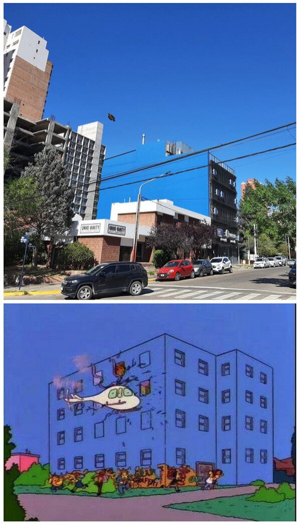 Meme_otros - Este edificio también lo predijeron Los Simpson