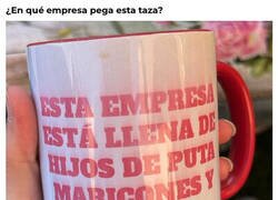 Enlace a ¿De qué empresa salió esta taza?